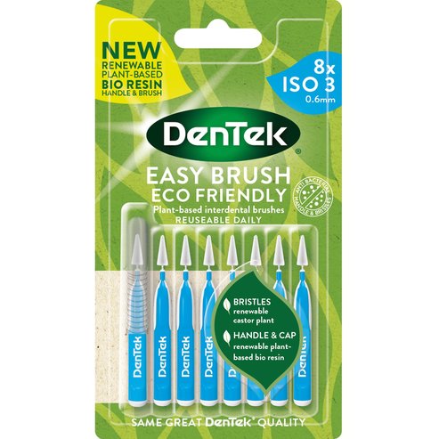 Dentek Easy Brush Interdental Brushes Size/ISO 3–0,6mm 8 бр