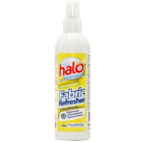 Halo Fabric Freshener & Odour Eliminator Bacterial Neutralizer Spray with Hygienilac 250ml
