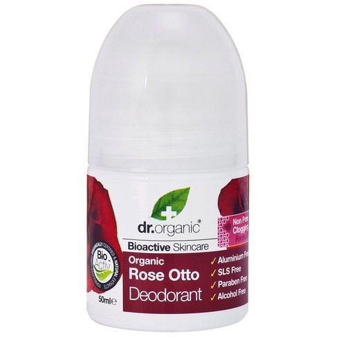 Dr Organic Rose Otto Roll on Deodorant 50ml