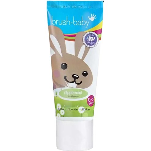 Brush-Baby Applemint Toothpaste 0-3 Years, 50ml