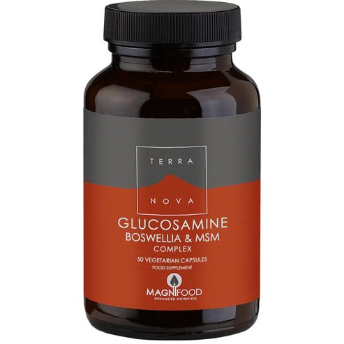 Terranova Glucosamine, Boswellia & MSM Complex - 50 Veg.caps