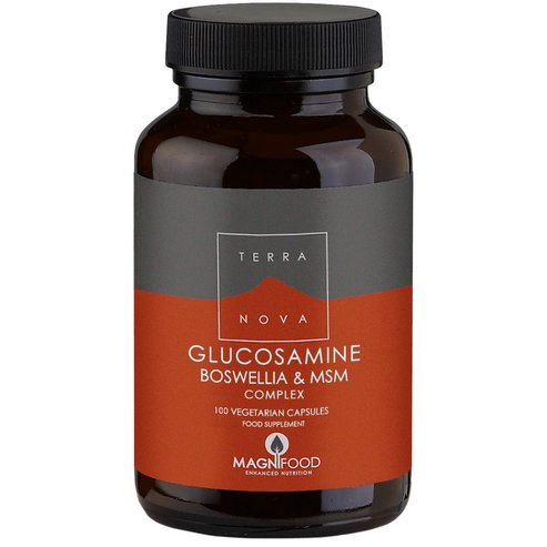 Terranova Glucosamine, Boswellia & MSM Complex - 100 Veg. Caps