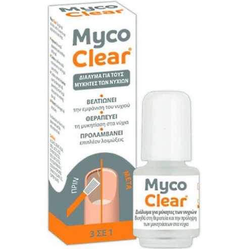 Venture Life Myco Clear 3in1 Разтвор за гъбички по ноктите с тройно действие 4ml
