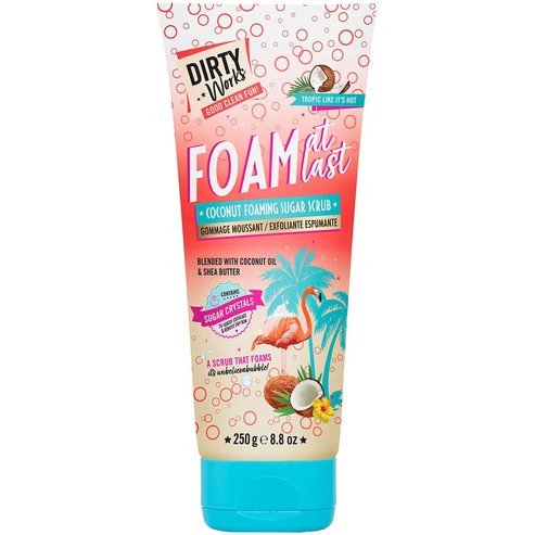 Dirty Works Foam at Last Coconut Foaming Sugar Scrub 250g