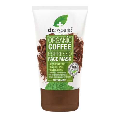 Dr Organic Coffee Espresso Face Mask with Fresh Mint 125ml