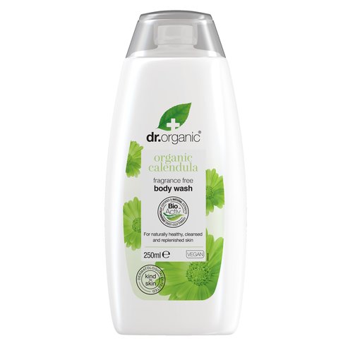 Dr Organic Calendula Fragrance Free Body Wash 250ml