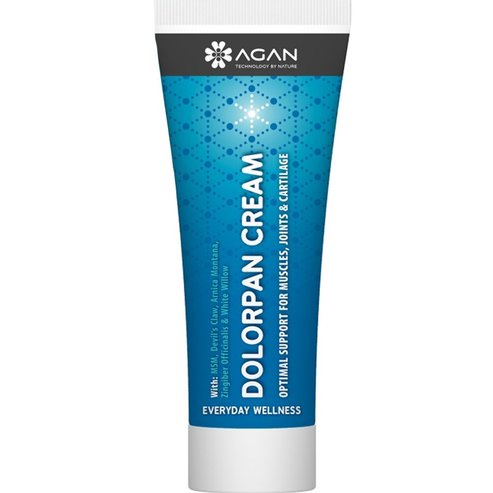 Agan Dolorpan Cream Успокояващ крем с MSM, дяволски нокът, арника, джинджифил & бяла върба за третиране на ставни нарушения, дължащи се на остеоартрит & мускулно-скелетни болки 100ml