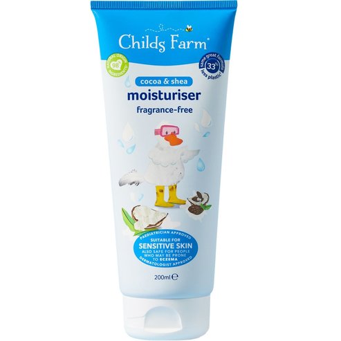 Childs Farm Moisturiser Fragrance-Free with Cocoa & Shea Код CF281, 200ml