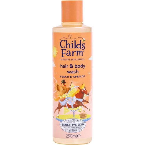 Childs Farm Peach & Apricot Hair & Body Wash 250ml