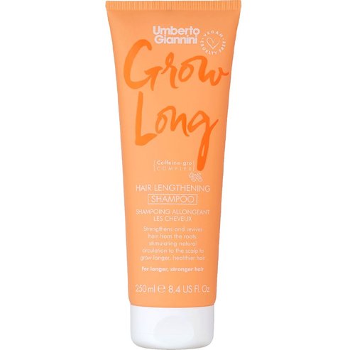 Umberto Giannini Grow Long Root Stimulating Shampoo Шампоан за укрепване и подобряване на растежа на косата за обем и гъстота 250ml