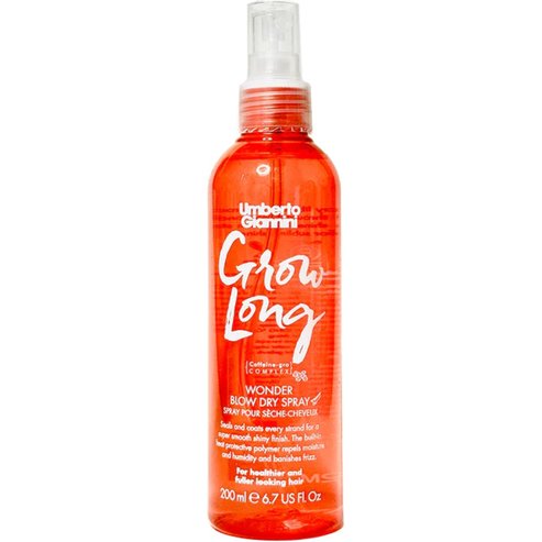 Umberto Giannini Wonder Blow Dry Spray Спрей за термозащита и изправяне, който предпазва косата от високи температури при стилизиране и влажност 200ml