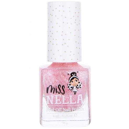Miss Nella Peel Off Nail Glitter Polish Code. 775-45, 4ml - Itsy Glitzy Hippo
