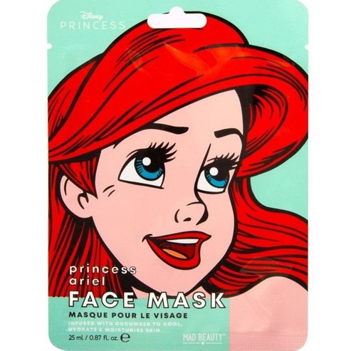 Mad Beauty Disney Princess Ariel Face Mask 25ml