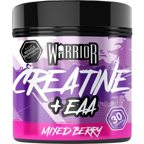 Warrior Creatine Plus EAA Powder 270g - Mixed Berry Flavour