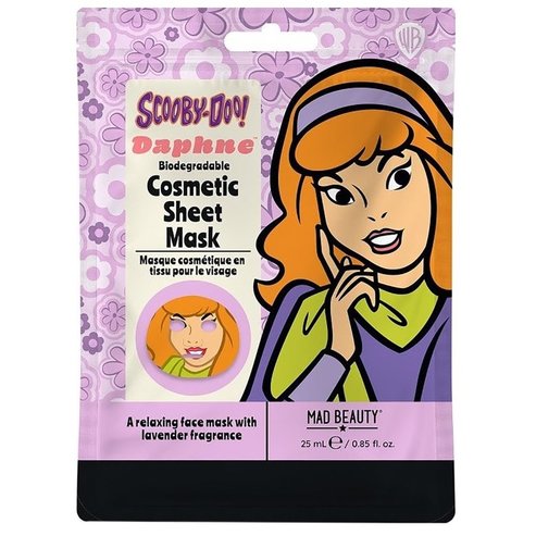 Mad Beauty Scooby-Doo Daphne Cosmetic Sheet Mask код 99181, 1x25ml