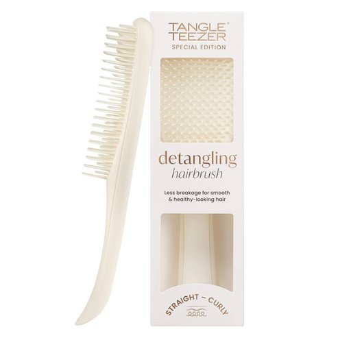 Tangle Teezer Special Edition The Ultimate Detangler Straight & Curly Hairbrush 1 бр - Porcelain Cream