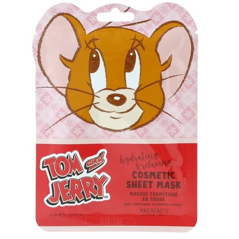 Mad Beauty Tom & Jerry Cosmetic Sheet Mask 1 бр - Jerry