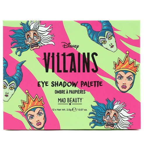 Mad Beauty Wicked Villains Eyeshadow Palette 1 бр