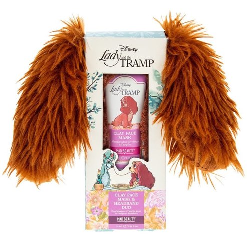 Mad Beauty Promo Lady & the Tramp Clay Face Mask 75ml & Headband 1 бр