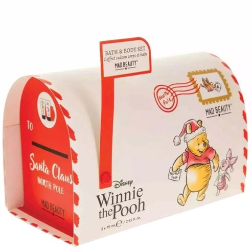 Mad Beauty Promo Winnie The Pooh Honey Fragrance Body Wash 75ml & Body Lotion 75ml & Подарък Body Exfoliator 1 бр
