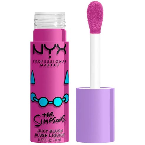 Nyx Professional Makeup The Simpsons Juicy Blush Liquide Хидратиращ Течен Руж за Свежа Кожа до 24 часа за Сияен Финиш 8ml - Lavender Sass