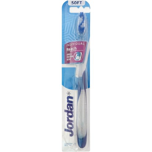 Jordan Individual Reach Soft Toothbrush 1 брой Код 310041 - Син 3