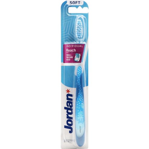 Jordan Individual Reach Soft Toothbrush 1 брой Код 310041 - Син 4