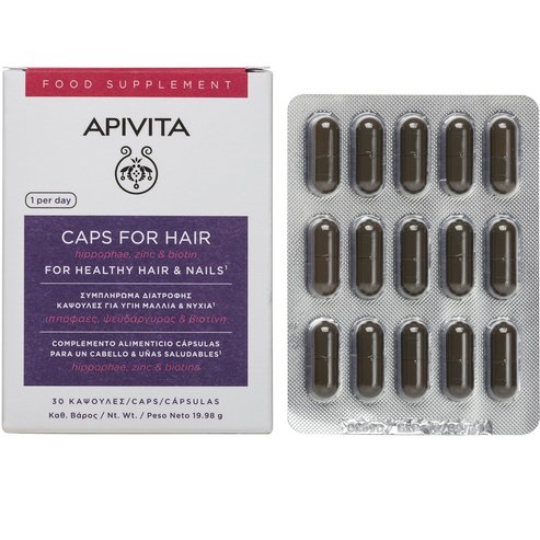 Apivita Caps for Hair & Nails 30caps