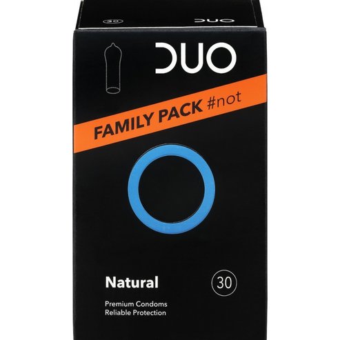 Duo Natural Premium Condoms Value Pack 30 бр