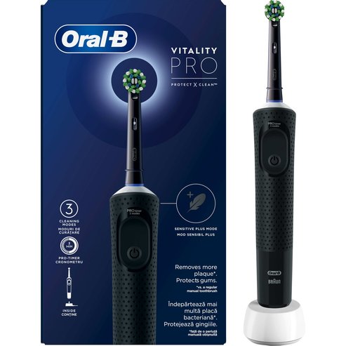 Oral-B Vitality Pro Electric Toothbrush Черен 1 бр