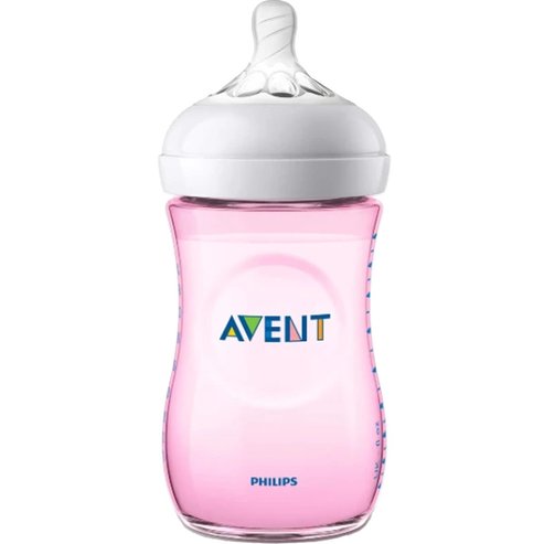 Philips Avent Natural Response Bottle 1m+ Pink 260ml, Код SCY694/17