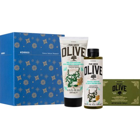 Korres Promo Xmas Gift Set Olive & Ginger Mint 1 бр