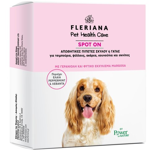 Power Health Fleriana Pet Health Care Spot on 3x5ml