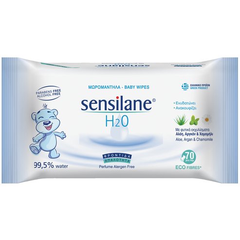 Sidifresh Sensilane H2O Baby Wipes 70 бр