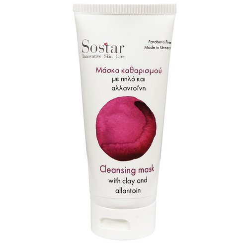 Sostar – маска за лице с глина и алантоин, 75 ml