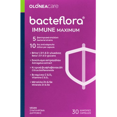 Olonea Bacteflora Immune Maximum Probiotics 30veg.caps