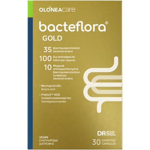 Olonea Bacteflora Gold Synbiotics 30 MicroCaps