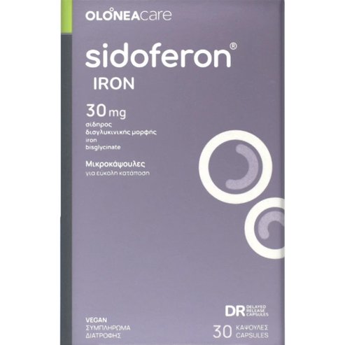 Olonea Sidoferon Iron 30mg, 30caps