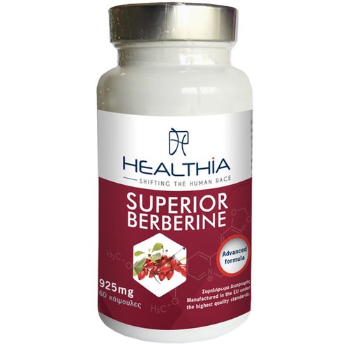 Healthia Superior Berberine 925mg 60caps