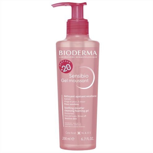 Bioderma Sensibio Gel Moussant 200ml Promo -20%