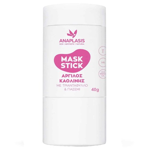 Anaplasis Anti-Age Purifying Nourishing Kaolin Clay Rose & Jasmine Extract Mask Stick 40g