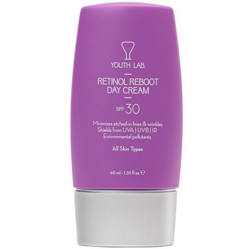 Youth Lab Retinol Reboot Spf30 Day Cream Хидратиращ, слънцезащитен дневен крем с висока степен на защита за възстановяване и намаляване на видимите признаци на стареене на кожата 40ml