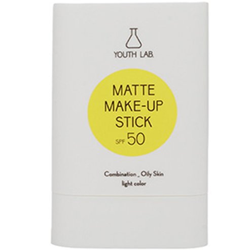 Youth Lab Matte Make Up Spf50 Dark Colour Stick Лек матов слънцезащитен грим-стик с висока защита и цвят за равномерно покритие и контрол на омазняването 20g