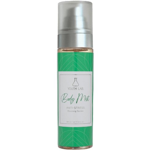 Youth Lab Anti-Stress Blooming Garden Body Mist Освежаващ лосион за тяло с аромат на бергамот, жасмин и ванилия за усещане за релаксация 100ml