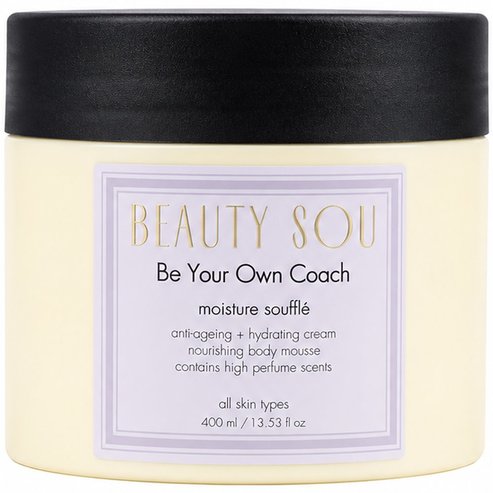 Beauty Sou Be Your Own Coach Moisture Body Moisture Soufle Хидратиращ крем за тяло с прекрасен дълготраен аромат 400ml