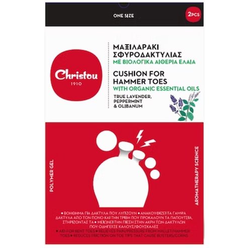 Christou Polymer Gel Cushion For Hammer Toes CH-025 One Size 1 чифт