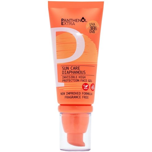 Medisei Panthenol Extra Sun Care Diaphanous Face Gel 50ml - Spf30