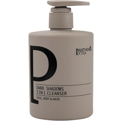 Panthenol Extra Dark Shadows 3in1 Face, Body & Hair Cleanser 500ml