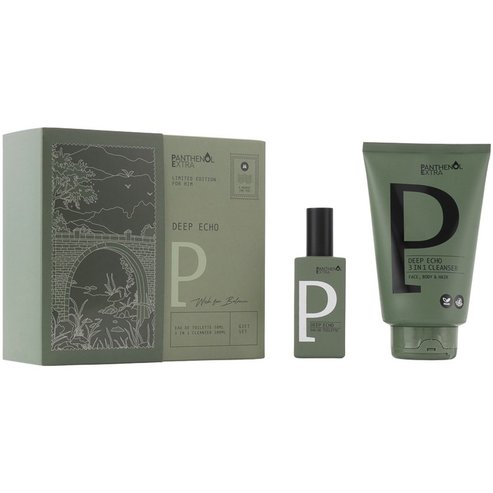 Panthenol Extra Promo Deep Echo Eau De Toilette 50ml & 3in1 Cleanser 200ml
