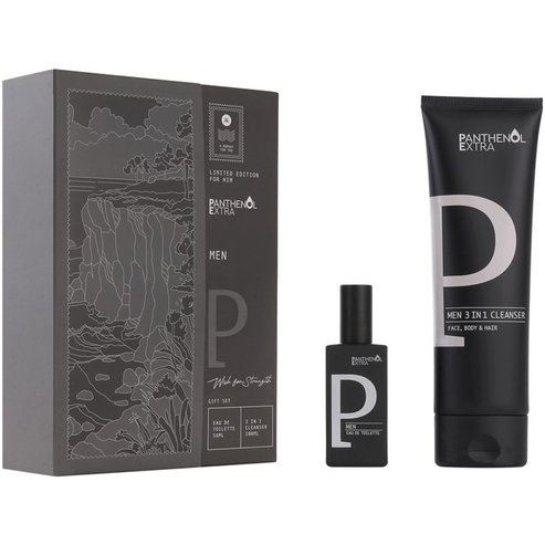 Panthenol Extra Promo Men Eau De Toilette 50ml & 3in1 Cleanser 200ml
